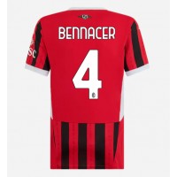 AC Milan Ismael Bennacer #4 Kotipaita Naiset 2024-25 Lyhythihainen